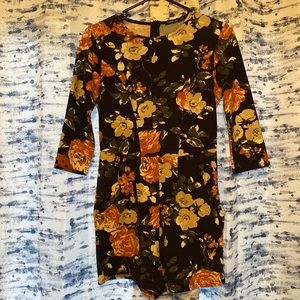 BooHoo Floral Romper